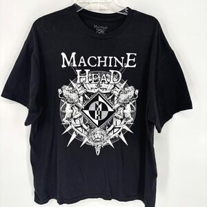 Machine Head Burn My Eyes 25th Anniversary Tour 2020 Black T-Shirt Mens XL